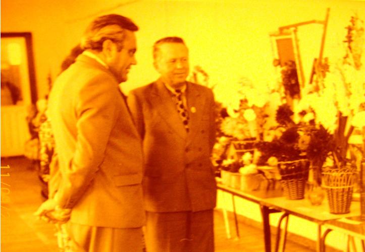 Фото: Кириченко Владимир Петрович I секретарь Константиновского РК КПСС и Шрамко Николай Федорович председатель Константиновского Горсовета, 1978 г.