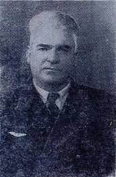 Фото: Г.А. Рустанович — один из старейших пилотов транспортных подразделений АЧКУ ГВФ.